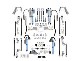 EVO MFG 392 KING Front 2.5 Inch Double Throwdown Rear 2.5 Inch Coilover Bypass HC Long Arm PRO PLUS, BLACK