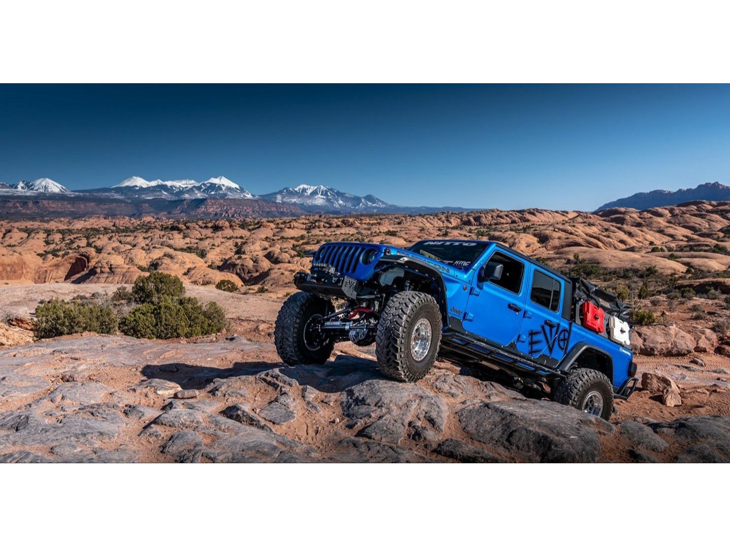 EVO MFG 2020-2024 Jeep Gladiator JT (Diesel) 3-5 INCH LIFT KING 2.5 INCH COILOVER Enforcer PRO Stage 4 PLUS