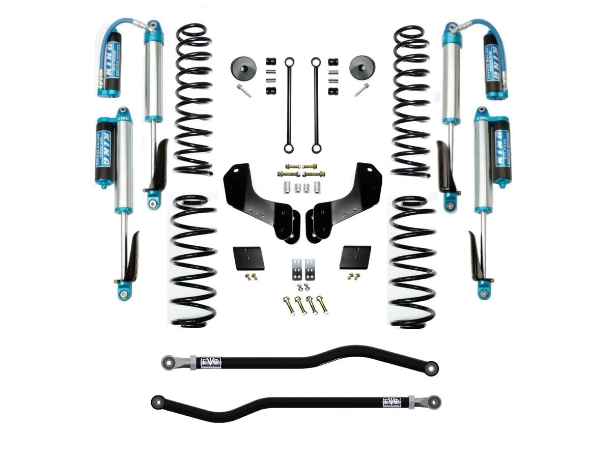 EVO MFG 2018-2024 Jeep Wrangler JL 2.5 INCH DIESEL LIFT KIT ENFORCER SUSPENSION SYSTEMS