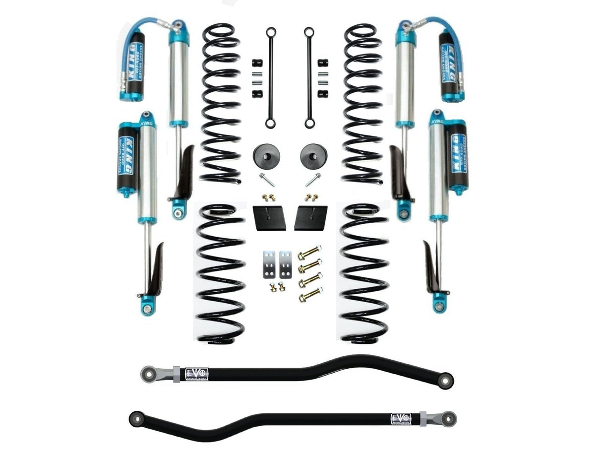 EVO MFG 2018-2024 Jeep Wrangler JL 3.5 INCH HEAVY DUTY GAS AND 392 LIFT KIT ENFORCER SUSPENSION SYSTEMS HD
