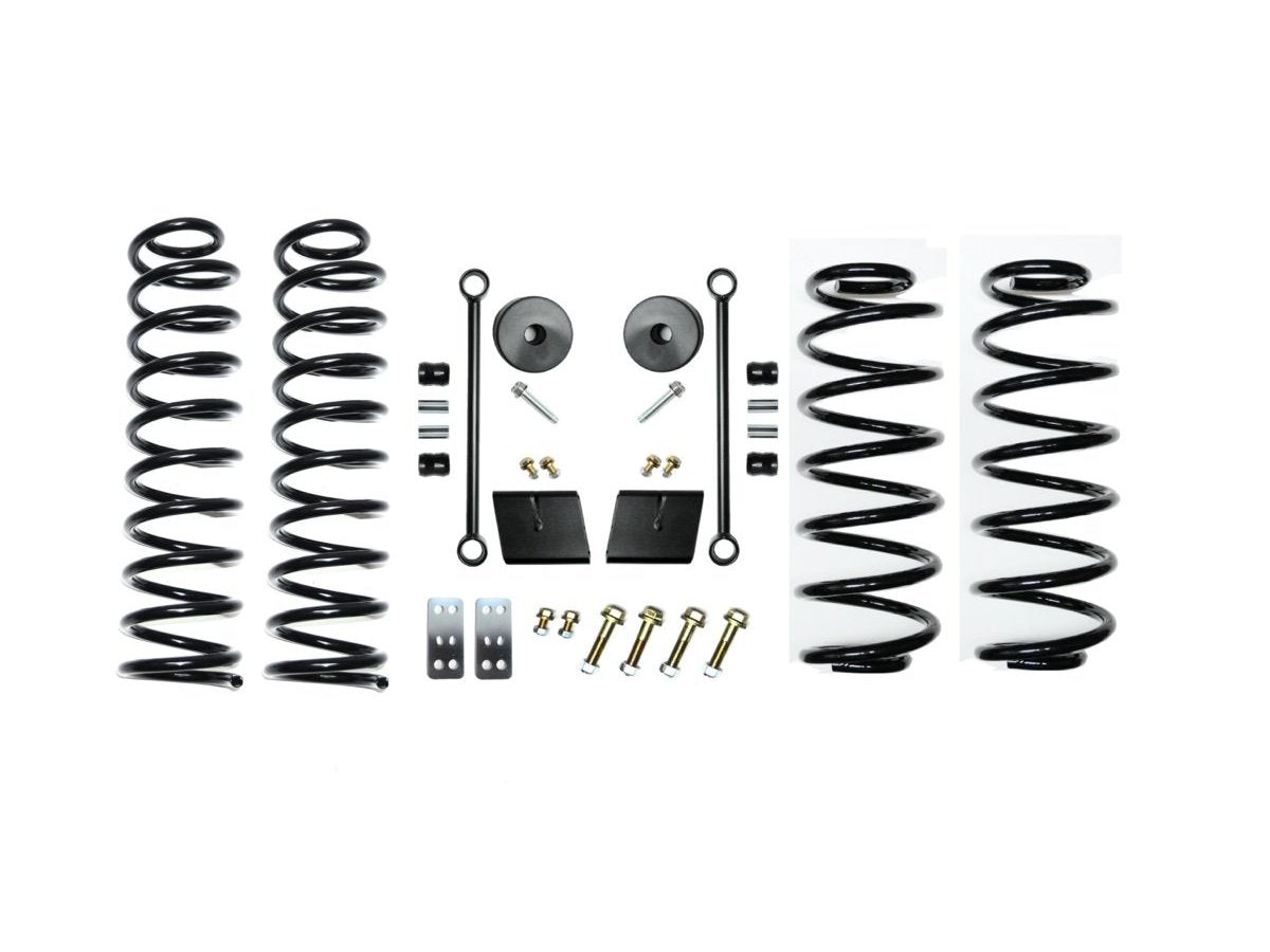 EVO MFG 2018-2024 Jeep Wrangler JL 3.5 INCH HEAVY DUTY GAS AND 392 LIFT KIT ENFORCER SUSPENSION SYSTEMS HD