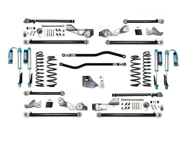 EVO MFG 2018-2024 Jeep Wrangler JL 2.5 inch HEAVY DUTY GAS 392 HIGH CLEARANCE LONG ARM SUSPENSION SYSTEM with HD Springs ( ONLY)