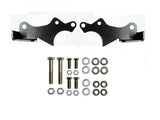 EVO MFG 2018-2024 Jeep Wrangler JL & Gladiator JT PROTEK FRONT SHOCK RELOCATION BRACKETS, BLACK