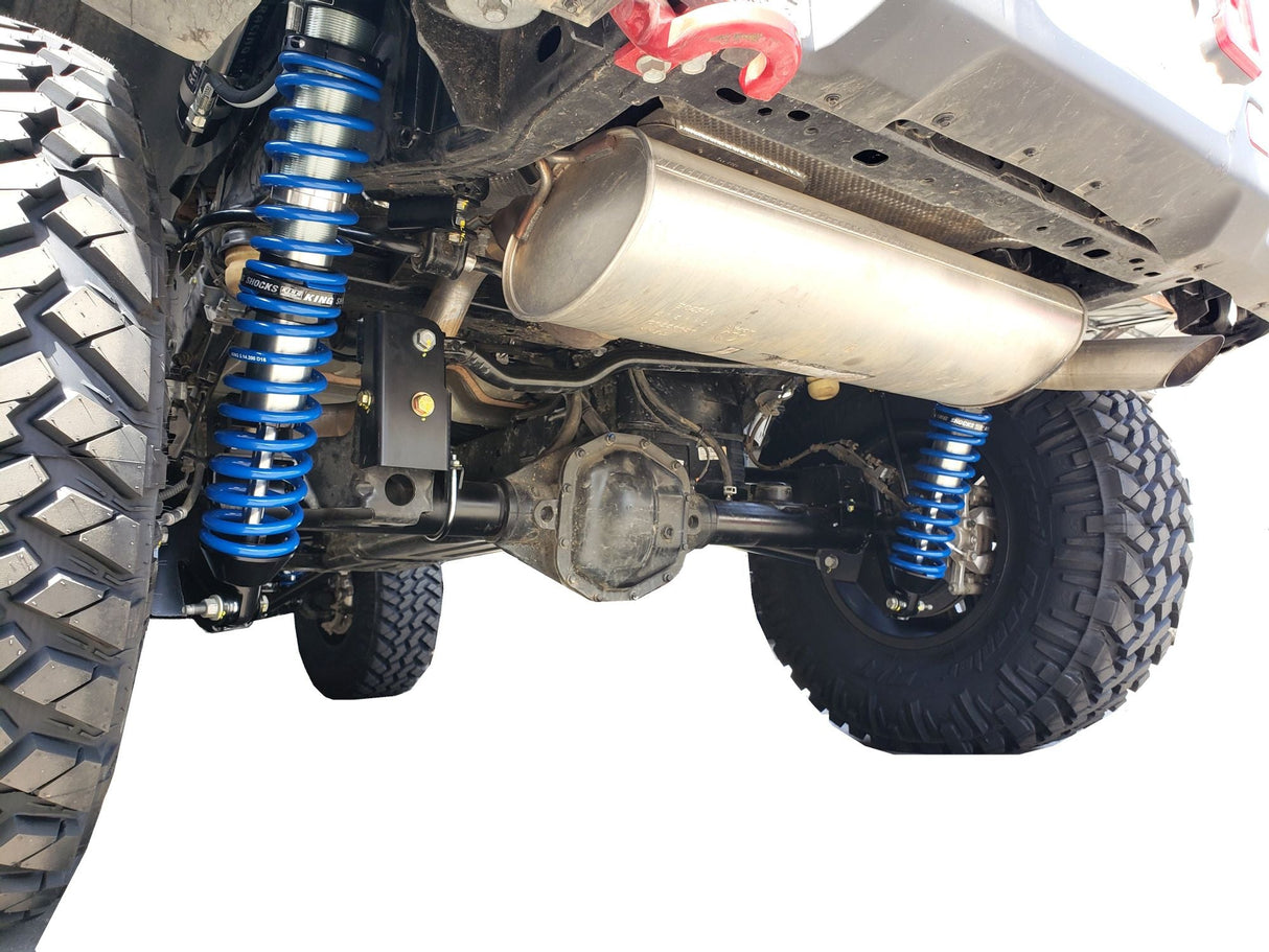 EVO MFG 2018-2024 Jeep Wrangler JL 14" INCH TRAVEL EVO SPEC KING NV2514 REAR BOLT-ON 2.5" COILOVER KIT BLACK