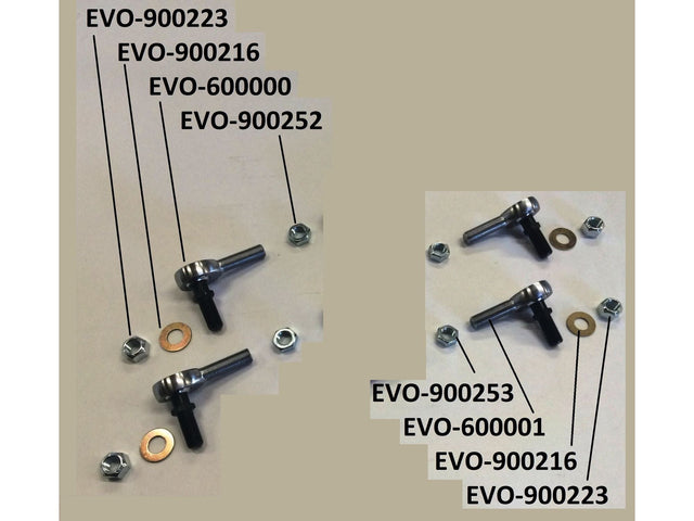 EVO MFG EVO HD Swaybar Endlink Maintanence Kit, 4 Studded