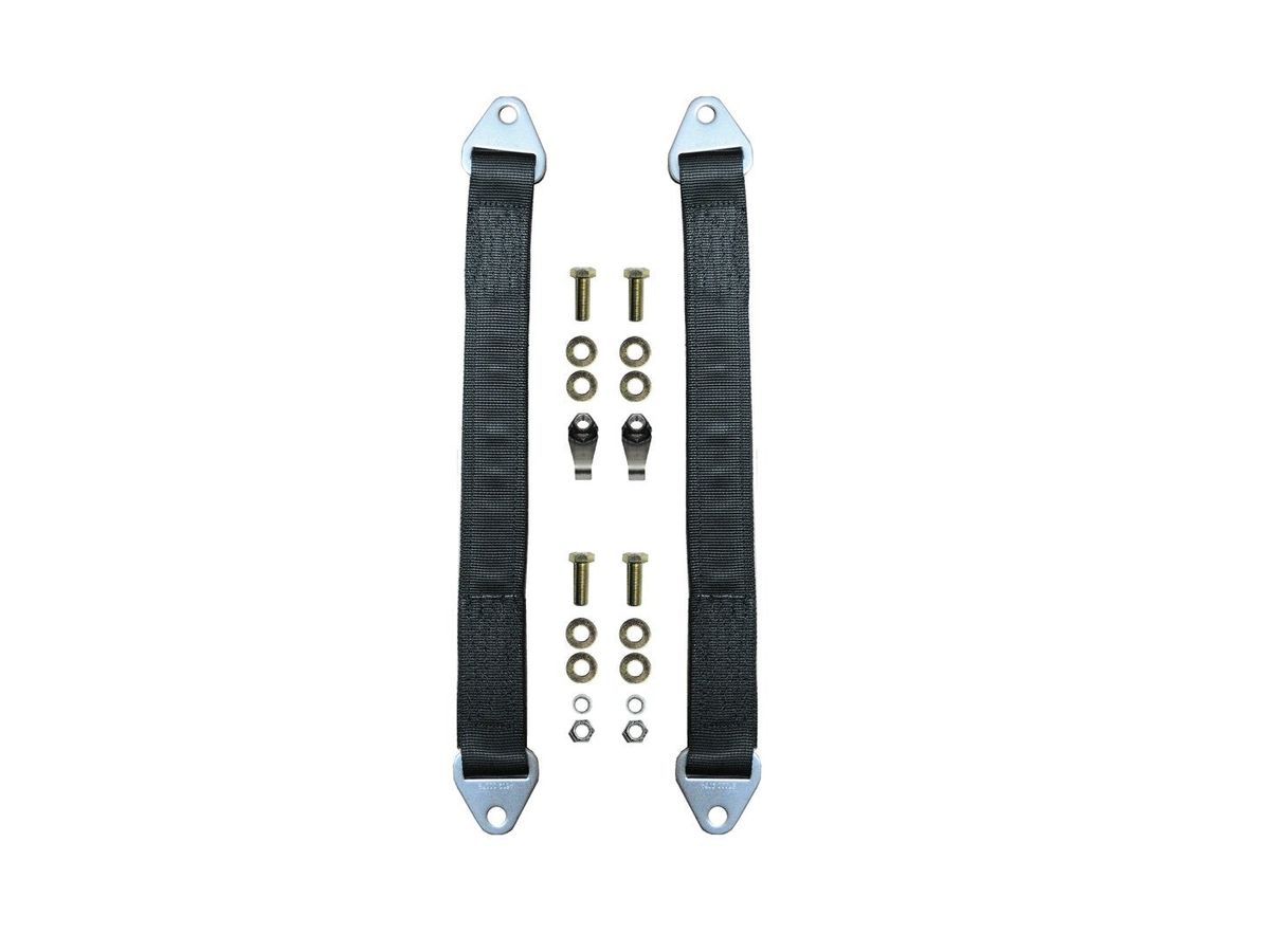 EVO MFG 2018-2024 Jeep Wrangler JL & Gladiator JT C O LIMIT STRAP KIT, FRONT SET