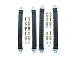 EVO MFG 2018-2024 Jeep Wrangler JL C O LIMIT STRAP KIT, FRONT AND REAR SET