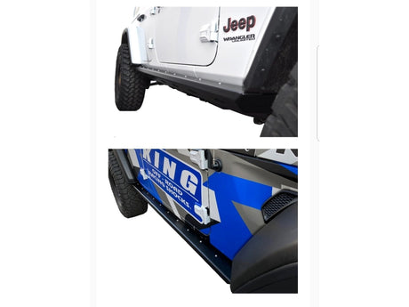 EVO MFG 2018-2024 Jeep Wrangler JL BOMBER ROCKERS AND OPTIONAL ROCKSKINS