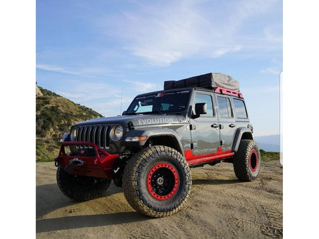 EVO MFG 2018-2024 Jeep Wrangler JL BOMBER ROCKERS AND OPTIONAL ROCKSKINS