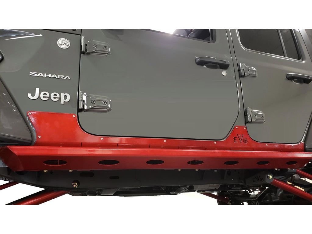 EVO MFG 2018-2024 Jeep Wrangler JL BOMBER ROCKERS AND OPTIONAL ROCKSKINS