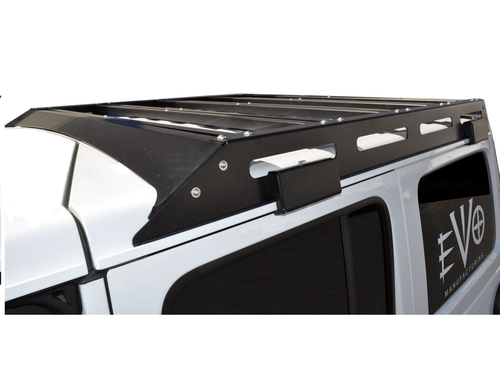 Garage Sale EVO MFG Jeep Wrangler JLU TRAIL ROOF RACK, BARE Steel