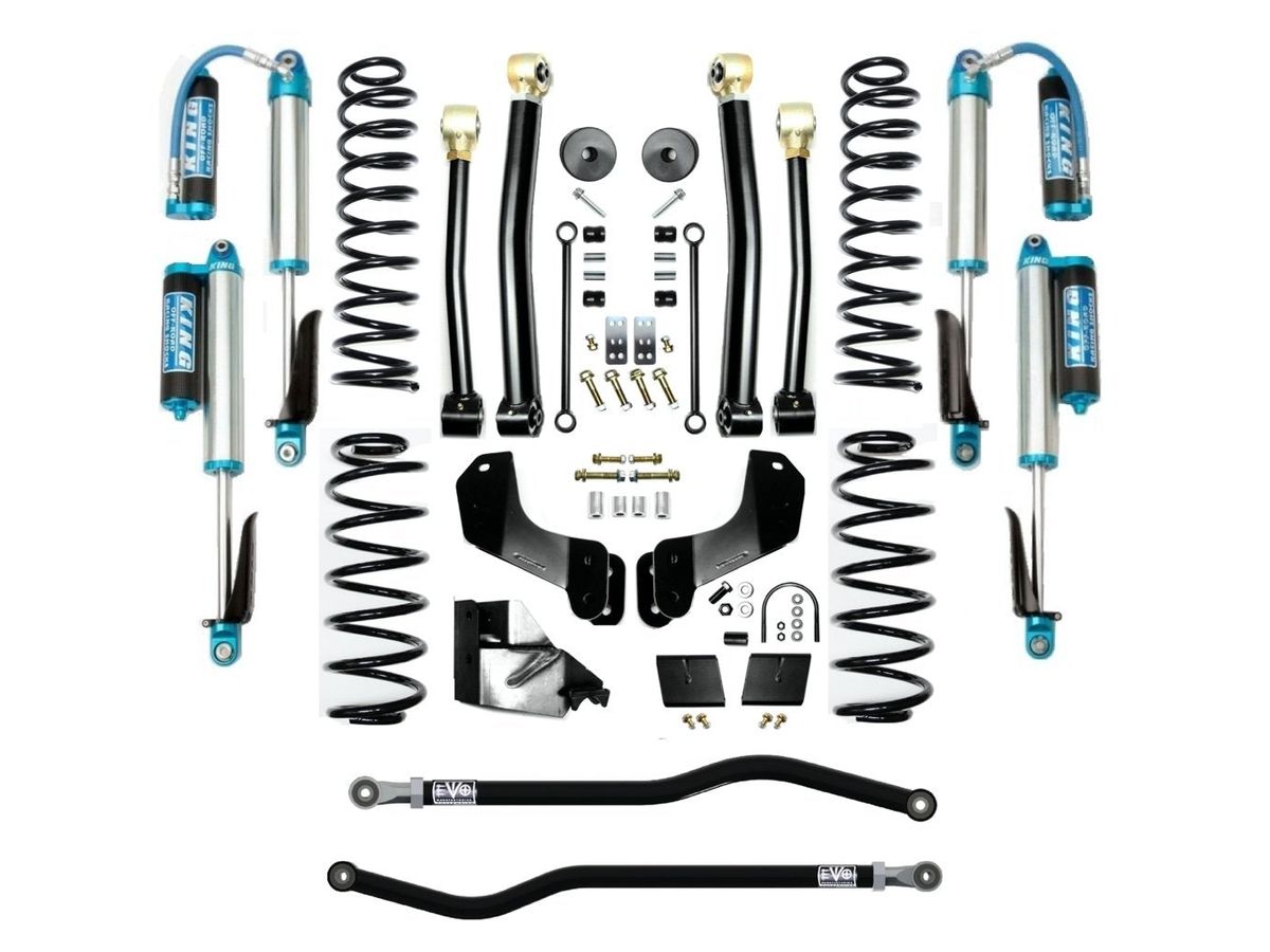 EVO MFG 2018-2024 Jeep Wrangler JL 4.5 INCH 4XE LIFT KIT ENFORCER SUSPENSION SYSTEMS