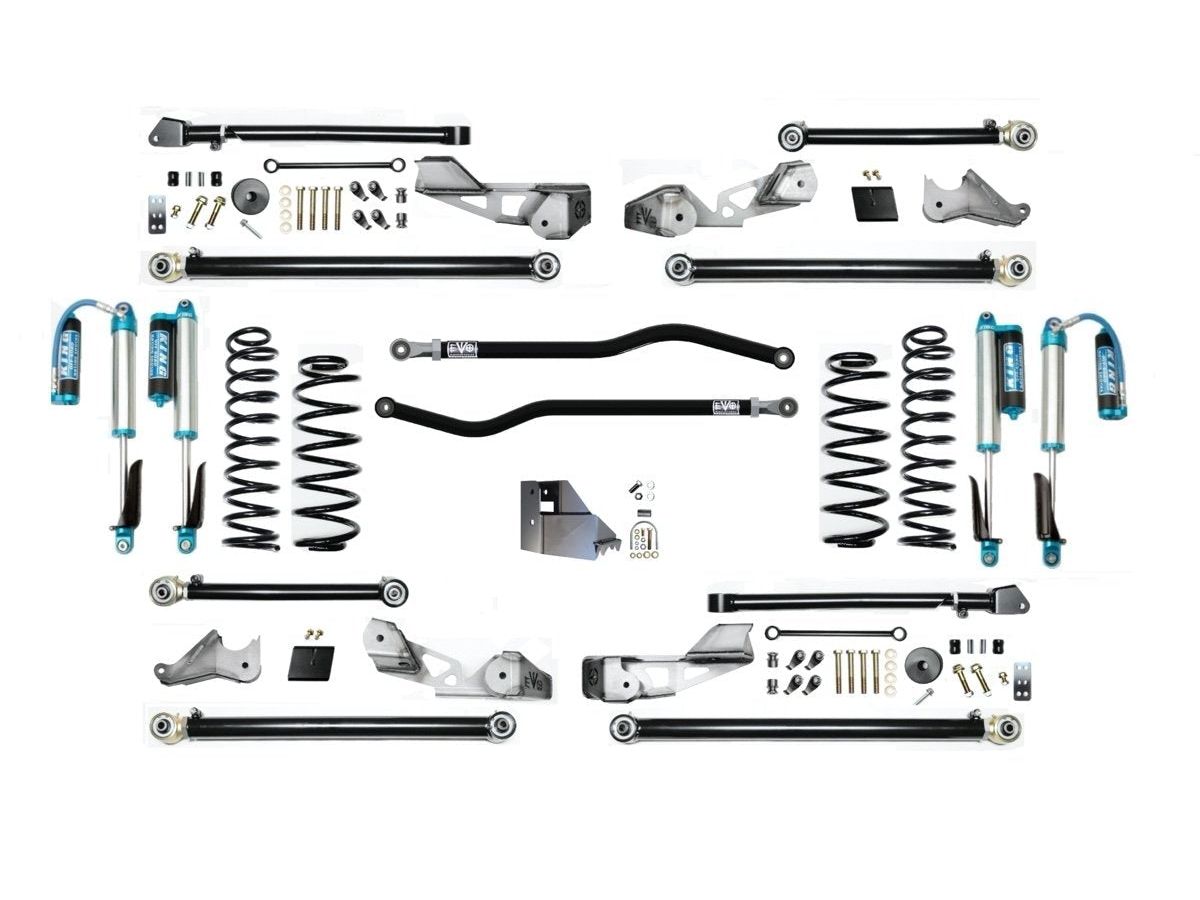 EVO MFG 2018-2024 Jeep Wrangler JL 4.5 INCH LIFT HEAVY DUTY GAS 392 HIGH CLEARANCE LONG ARM SUSPENSION SYSTEM ( ONLY )