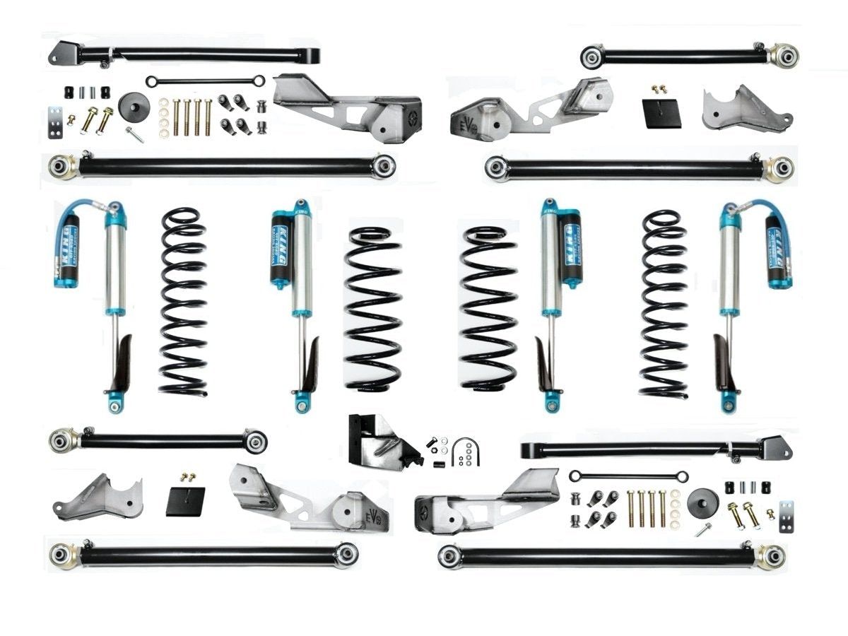EVO MFG 2018-2024 Jeep Wrangler JL 4.5 INCH LIFT HEAVY DUTY GAS 392 HIGH CLEARANCE LONG ARM SUSPENSION SYSTEM ( ONLY )