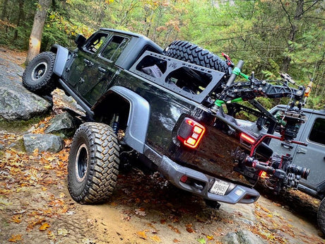 EVO MFG 2020-2024 Jeep Gladiator JT BED RACK (Bare Metal)