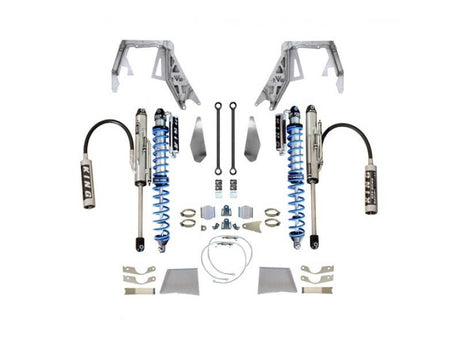 EVO MFG 2018-2024 Jeep Wrangler JL & 2020-2024 Jeep Gladiator JT Front Double Throwdown Tower Install Kit - image 1