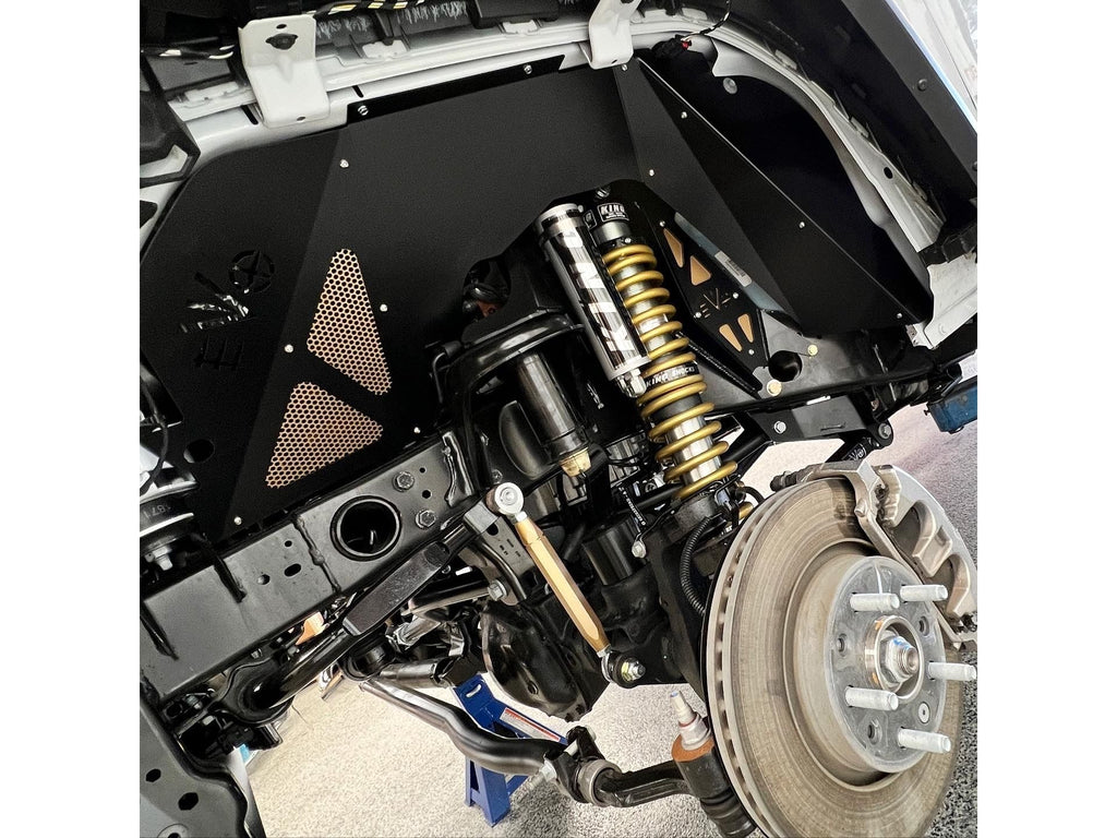 EVO MFG JL/JT Gas Front Vented Aluminum Inner Fenders