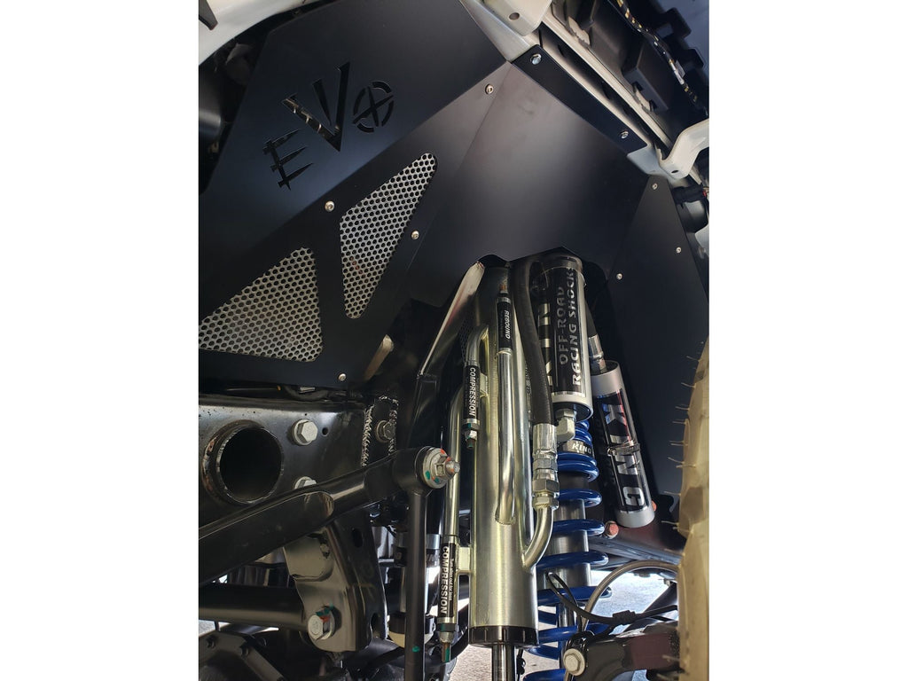 EVO MFG JL/JT Gas Front Vented Aluminum Inner Fenders
