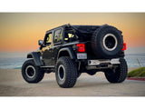 EVO MFG 2018-2024 Jeep Wrangler JL Body License Plate Mount Holder, Left Side Black