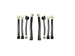 EVO MFG 2018-2024 Jeep Wrangler JL Enforcer PLUS Arm Set. All 8 Adjustable Control Arms