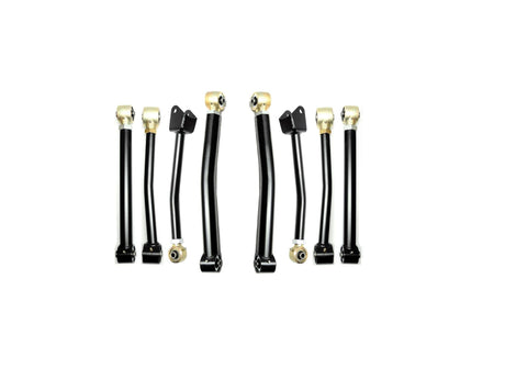 EVO MFG 2018-2024 Jeep Wrangler JL Enforcer PLUS Arm Set. All 8 Adjustable Control Arms
