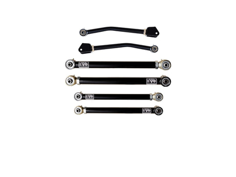 EVO MFG 2020-2024 Jeep Gladiator JT Enforcer PLUS Arm Set. All 8 Adjustable Control arms