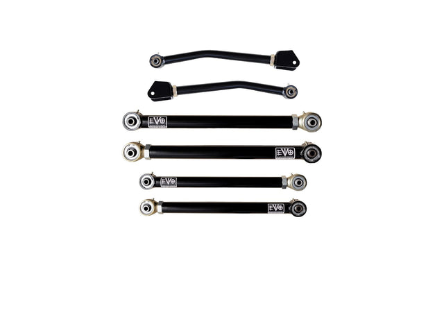 EVO MFG 2020-2024 Jeep Gladiator JT Enforcer PLUS Arm Set. All 8 Adjustable Control arms
