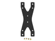 EVO MFG Accessory mount. Mid Height Bed Rack. Single Unit BLACK