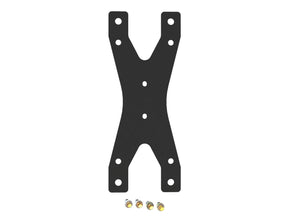 EVO MFG Accessory mount. Mid Height Bed Rack. Single Unit BLACK