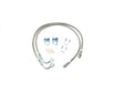 EVO MFG 2007-2018 Jeep Wrangler JK FRONT OR REAR BRAKE LINE HOSE PAIR 2-5" LIFTS