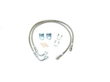 EVO MFG 2007-2018 Jeep Wrangler JK FRONT OR REAR BRAKE LINE HOSE PAIR 2-5" LIFTS