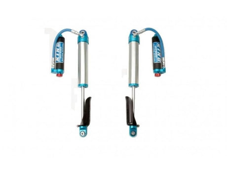 EVO MFG 2018-2024 Jeep Wrangler JL & Gladiator JT FRONT EVO SPEC KING 2.5" DIAMETER REMOTE RESERVOIR WITH COMPRESSION ADJUSTERS 2.5-5" LIFTS PAIR SET &