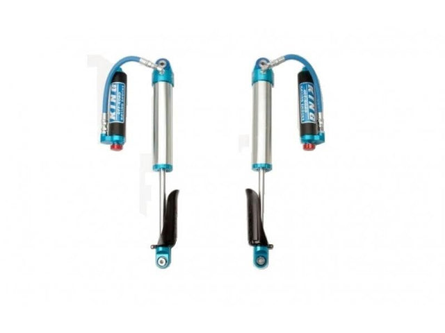 EVO MFG 2018-2024 Jeep Wrangler JL & Gladiator JT FRONT EVO SPEC KING 2.5" DIAMETER REMOTE RESERVOIR WITH COMPRESSION ADJUSTERS 2.5-5" LIFTS PAIR SET &