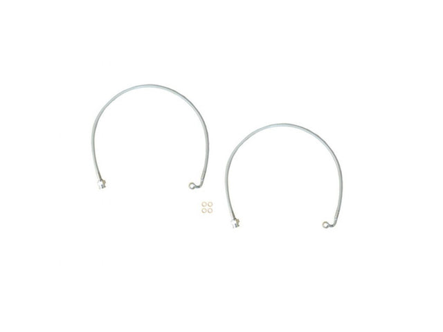 EVO MFG 2018-2024 Jeep Wrangler JL Rear Brakeline hose Pair - 2-5" Lift