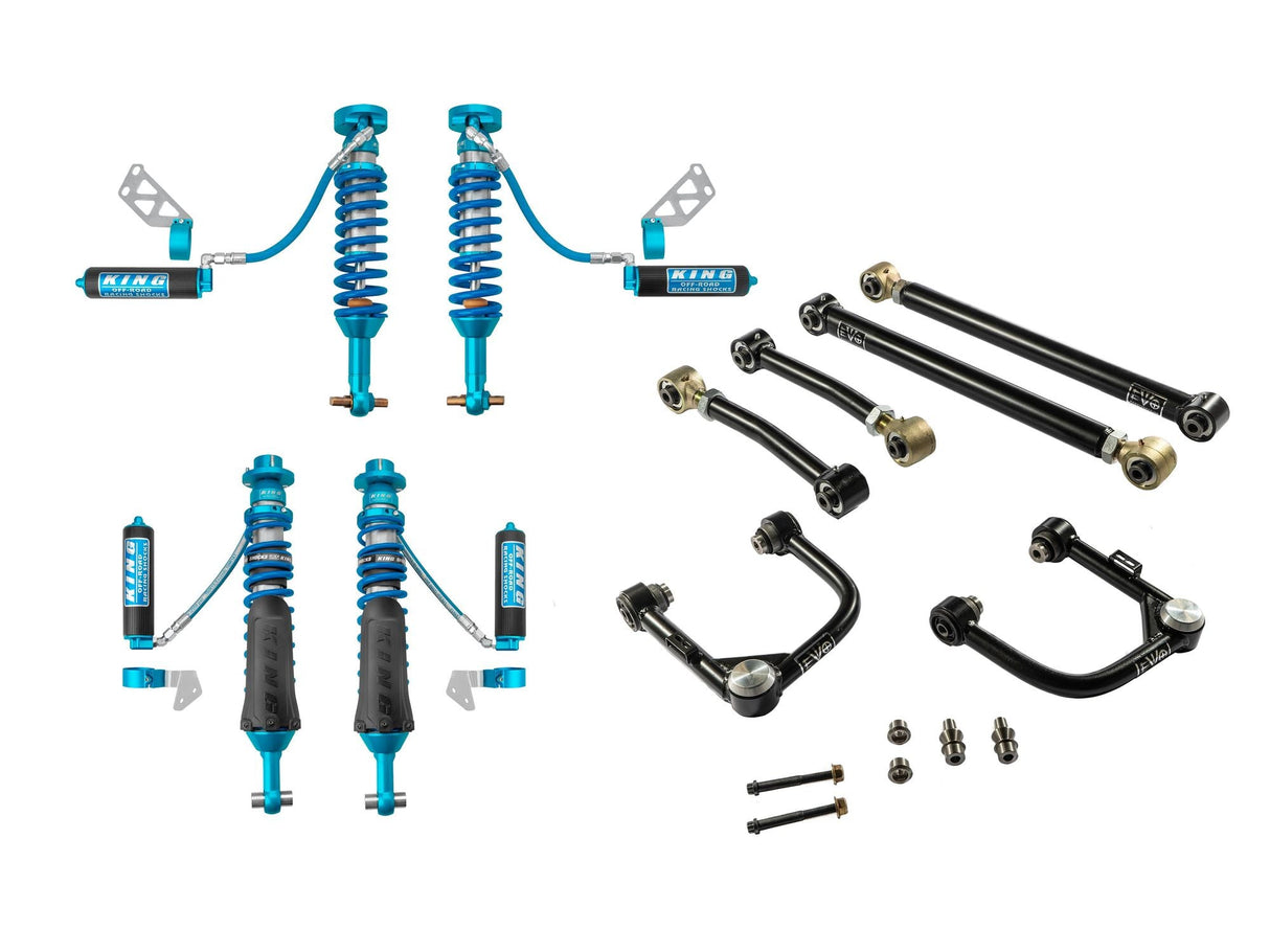EVO MFG 2021-2024 Ford Bronco Ford Enforcer with 2.5 Iinch King Coilover Shocks 2-2.5 Inch Lift and