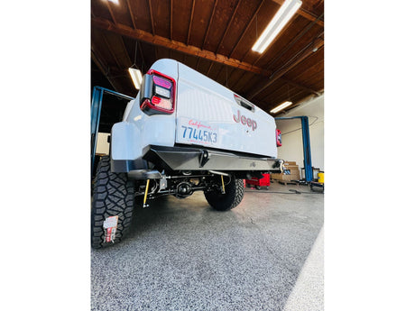 EVO MFG 2020-2024 Jeep Gladiator JT Rear High N Tight Rear Bumper. High Clearance Bumper