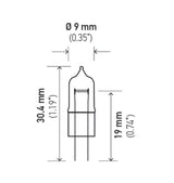 Hella Bulb 891 12V 8W G4 T325