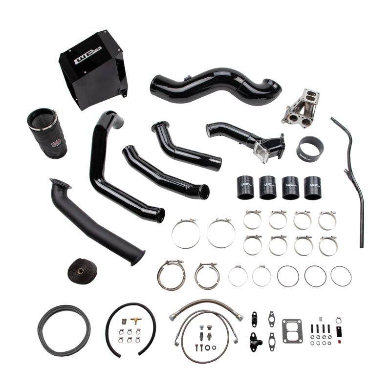 Wehrli 01-04 GM Duramax LB7 S400 Single Turbo Install Kit - Bengal Silver