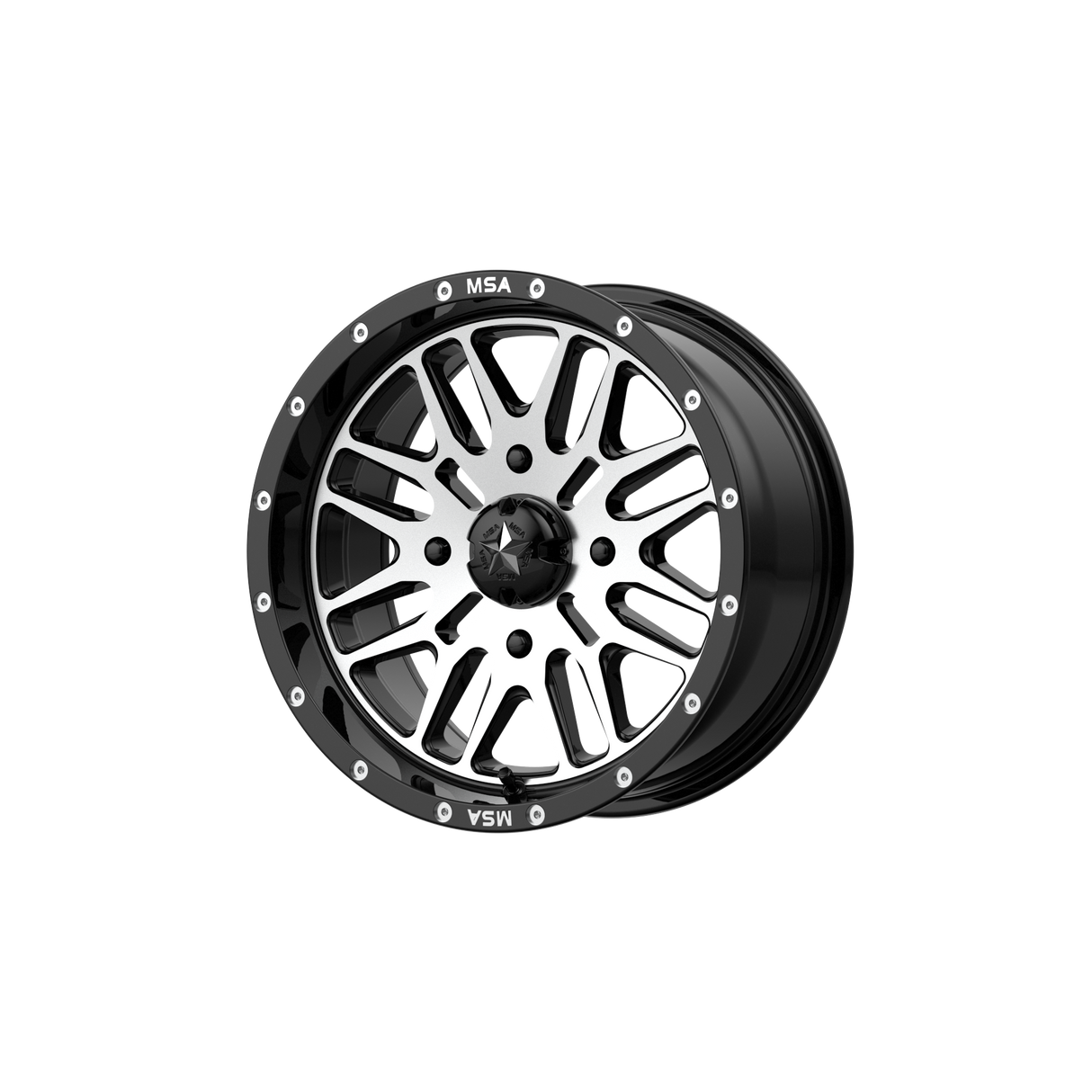 Brute UTV | 15x7 | 4x137 | G-BLK Mach 10MM