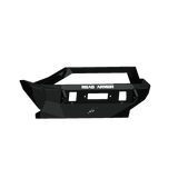 Road Armor 07-18 Jeep Wrangler JK Stealth Front Winch Bumper w/Bar Guard Mid Width - Tex Blk