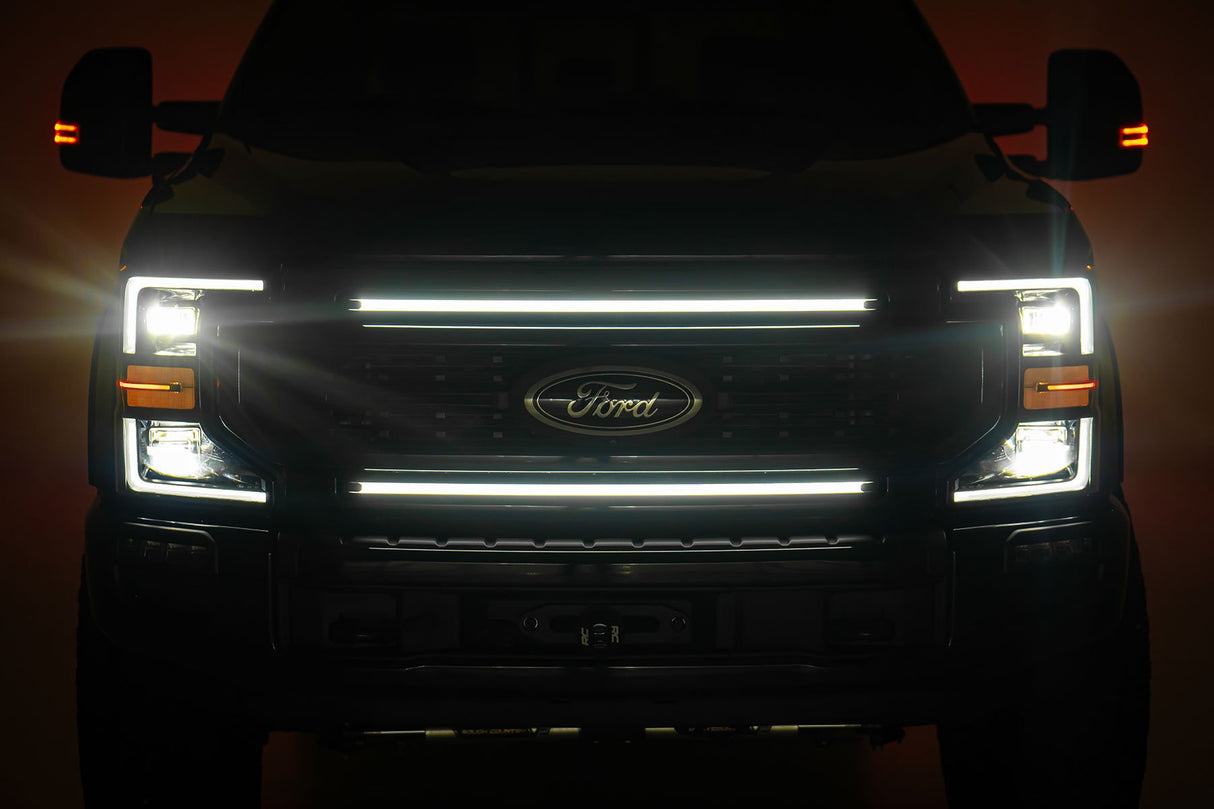 LED Light Kit | Grille Mount | 30 Inch DRL | Ford F-250/F-350 Super Duty (17-22)
