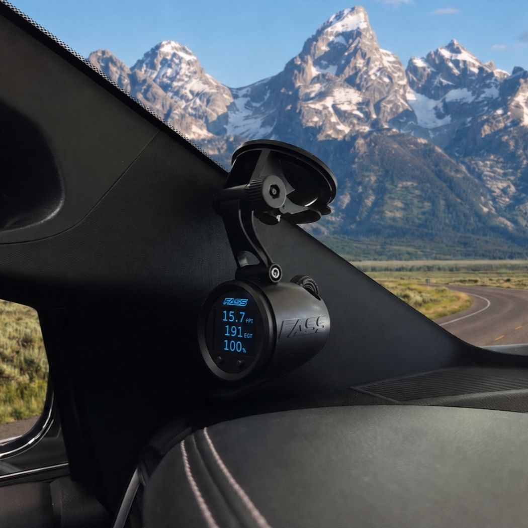 FASS Connect | Suction Cup Gauge Mount