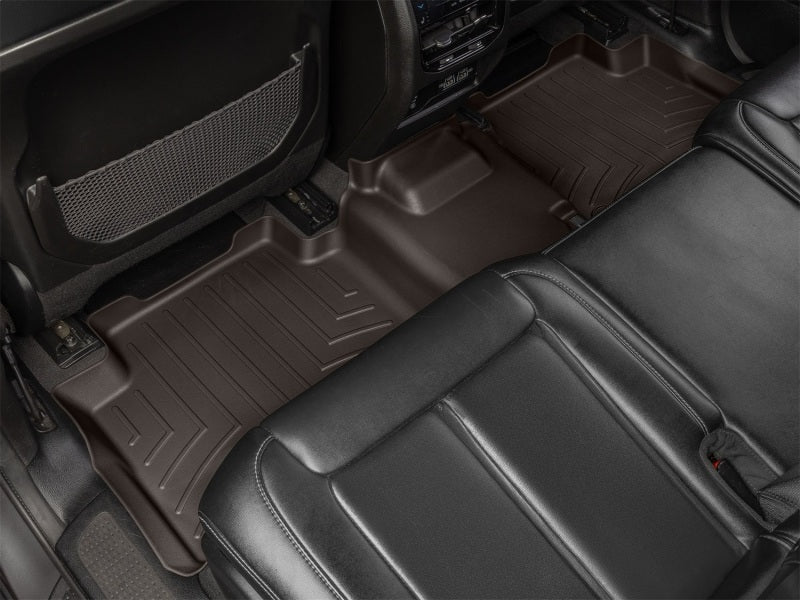 WeatherTech 21-23 Jeep Grand Cherokee L (WL) 2nd Row Bench Seating Rear FloorLiner - Cocoa