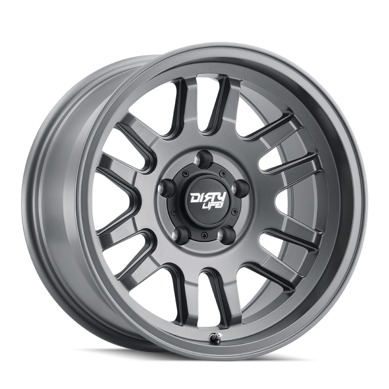 Dirty Life 9310 Canyon 17x9 / 5x150 BP / 0mm Offset / 110mm Hub Satin Graphite Wheel