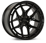 Vossen HFX-1 - 21X10.5 - ET18 - 5X132 - 66.56 - DEEP - GB - GLOSS BLACK