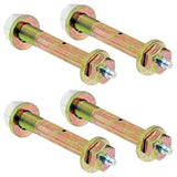 RockJock Greaseable Bolt w/ Hardware 9/16in Thread x 4in Long (4-pack)