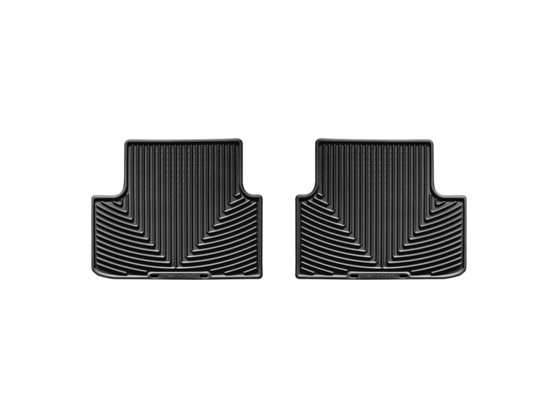 WeatherTech 08-12 Honda Accord Rear Rubber Mats - Black