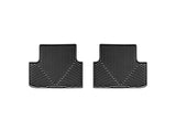 WeatherTech 08-12 Honda Accord Rear Rubber Mats - Black