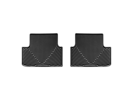 WeatherTech 08-12 Honda Accord Rear Rubber Mats - Black