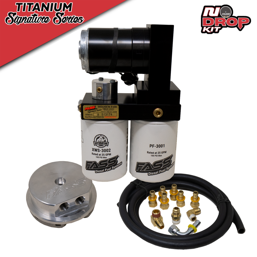 FASS Diesel Fuel Systems 2023-2024 Ford Powerstroke 6.7L No-Drop 240GPH (700-900hp)